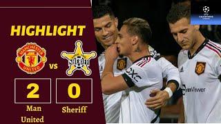 Sheriff vs Manchester United 0-2 - Extеndеd Hіghlіghts & All Gоals 2022 HD