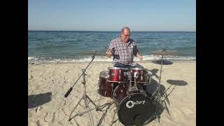 the Drums solo in tigzirt sur mer Khaled tchong acoustique