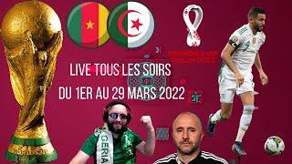 LIVE J - 24 CAMEROUN - ALGERIE / MONDIAL 2022 FOOTBALL