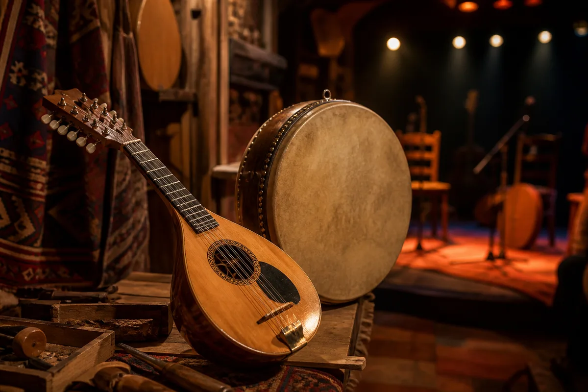 Mandole, bendir : les instruments de la chanson kabyle